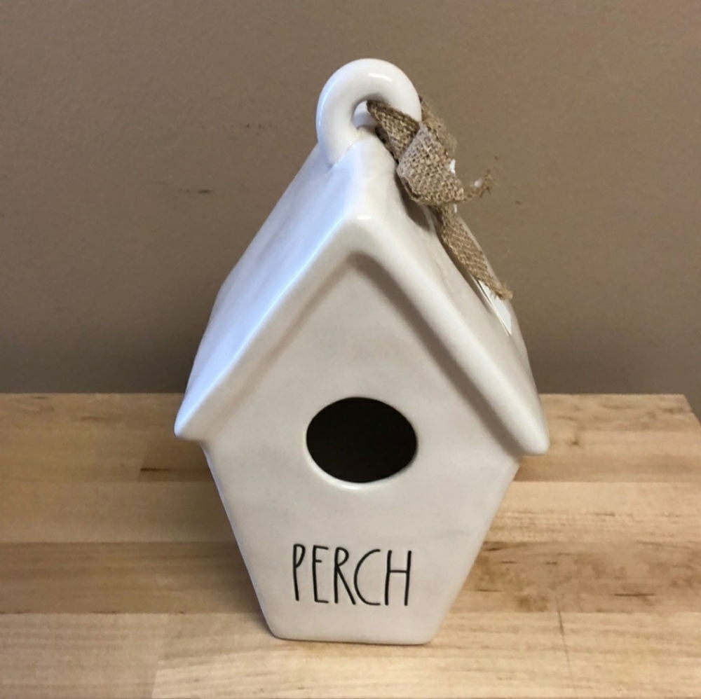 Brand new Rae Dunn Perch Birdhouse